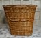 Large Vintage Industrial Laundry Basket in Wicker 3