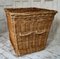 Large Vintage Industrial Laundry Basket in Wicker 5