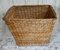 Large Vintage Industrial Laundry Basket in Wicker 4