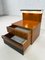 Tavolini Chevet vintage in legno, anni '50, set di 2, Immagine 5