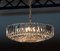 Large Chandelier in Brass with Faceted Crystals from Bakalowits Vienna, 1960s 2