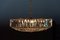 Large Chandelier in Brass with Faceted Crystals from Bakalowits Vienna, 1960s, Image 3