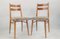 Mid-Century Dining Chairs in Light Beige, Czechoslovakia, 1970s, Set of 2 2