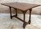 Victorian Style Carved Walnut Convertible Console or Dining Table 7