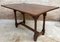 Victorian Style Carved Walnut Convertible Console or Dining Table, Image 7