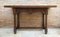 Victorian Style Carved Walnut Convertible Console or Dining Table 1