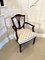 Antique Victorian Hepplewhite Style Armchair in Mahogany, Image 1