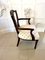 Antique Victorian Hepplewhite Style Armchair in Mahogany 5