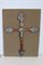 Antique Jesus Christ on the Wood Cross in Silver, 1880s 4