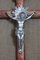 Croce antica in legno di Gesù Cristo in argento, fine XIX secolo, Immagine 5
