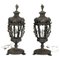 Vintage Table Lamps in Bronze, 1920s, Set of 2, Image 1