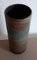 Vintage Green and Brown Ceramic Rod Vase from Ceramano, 1970s 2