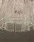 Großer Mid-Century Röhren Kronleuchter aus Murano Glas von Venini 10