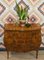 Antique Bulb Chest of Drawers with Intarsia 10