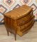 Antique Bulb Chest of Drawers with Intarsia 8