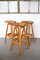 Vintage Dutch Pine Barstools by Rainer Daumiller, Set of 3 2