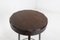 High Stool with Elm Seat & Wrought Iron Legs, Spain, 1960s 6