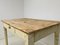 Mesa de trabajo o escritorio de madera con pátina original de principios del siglo XX, Imagen 7