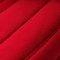 Canapé d'Angle Togo Modulable en Alcantara Rouge par Michel Ducaroy pour Ligne Roset, Set de 3 9