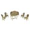 Baroque Lacquered Living Room Set, Set of 5, Image 1