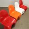 Plastic Chairs by Verner Panton for Vitra, Switzerland, 1960s, Set of 4 8