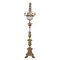 Neoclassical Metal Candlestick, Italy 1