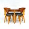 Dutch Birch Plywood TB05 / SB02 Dining Set by Cees Braakman for Pastoe, 1950s 3