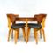 Dutch Birch Plywood TB05 / SB02 Dining Set by Cees Braakman for Pastoe, 1950s, Image 3