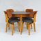 Dutch Birch Plywood TB05 / SB02 Dining Set by Cees Braakman for Pastoe, 1950s, Image 4