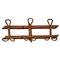 Italian Bamboo Rattan Coat Hanger Rack, 1960s, Image 1