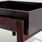 Vintage Planter Box in Rosewood and Metal 6