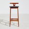 Vintage Bar Stool in Teak by Erik Buch for Dyrlund 4