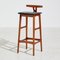 Vintage Bar Stool in Teak by Erik Buch for Dyrlund, Image 1