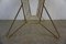 Filigree Side Table with Brass Wire Newspaper Shelf, Image 8