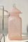 Vintage Murano Pink Ribbed Alabastro Vase 4