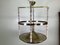 Lámpara colgante modernista con marco de latón, años 10, Imagen 10