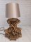 Vintage Grecian Style Table Lamp in Plaster with Cherub and Women 2