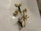Italian Tole Flower Sconces, Set of 3, Image 2