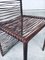 Postmodern Design Handcrafted Iron High Back Chair Set, 1980s, Set of 4, Image 3