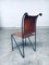 Mid-Century Mediterranean Wrought Iron and Leather Dining Chair Set, Spain, 1960s, Set of 8, Image 22