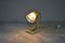 Lampada da comodino in vetro e ottone, Italia, anni '50, Immagine 4