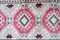 Vintage Uzbek Bukhara Mat, 1970s 6