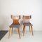 Curved Wooden Chairs by Carlo Ratti, 1950s, Set of 2 2