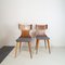 Curved Wooden Chairs by Carlo Ratti, 1950s, Set of 2 6