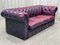 Leather Chesterfield 3-Seater Sofa, 1970s 4