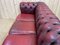 Leather Chesterfield 3-Seater Sofa, 1970s 8