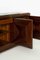 Art Deco Mahogany with Brass and Marble Sideboard in the Style of Maxime Old, France, 1940s, Image 6