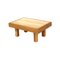 Table Basse Brutaliste Vintage en Travertin, 1970s 2