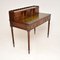 Ancient Mahogany Leather Top Happiness of the Day Desk 6