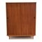 Vintage Wardrobe with Two Sliding Doors, 1960s, Image 1